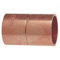 American Imaginations 0.5 in. x 0.5 in. Copper Coupling - Wrot AI-35202